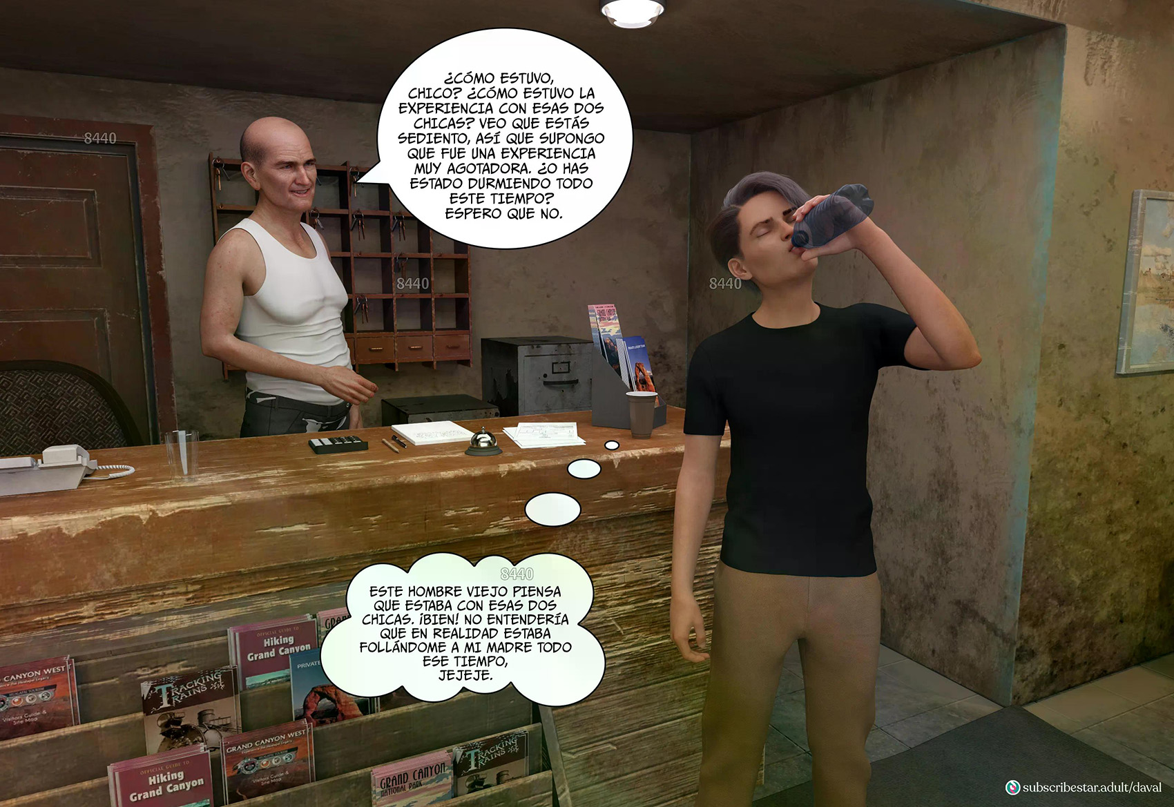 [Daval3D] IMMORAL Desires parte 13 (Comic Porn)