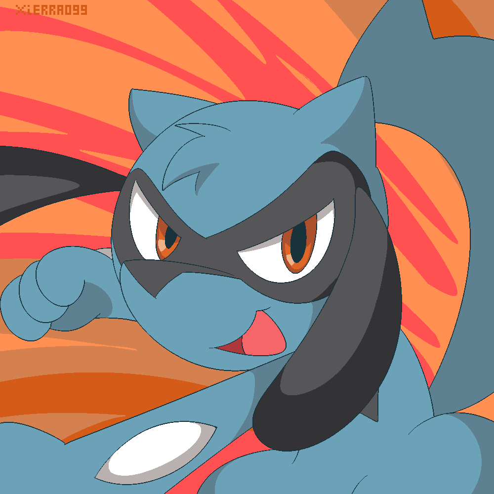 [Xierra099] Riolu learns the Type Chart (Pokémon)
