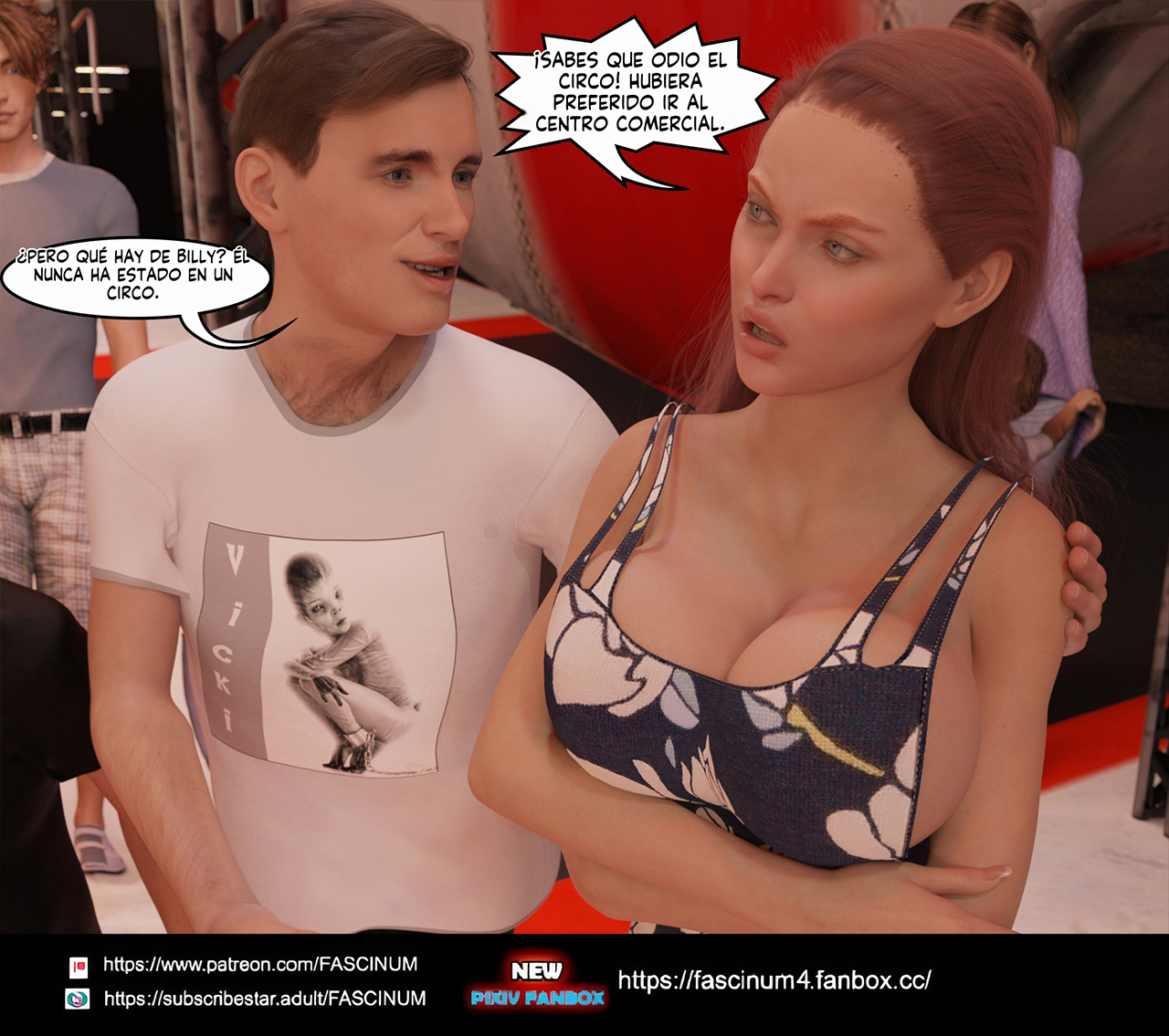 [Fascinum] The Big CARNIVAL CIRCUS parte 1 (Comic Porn)