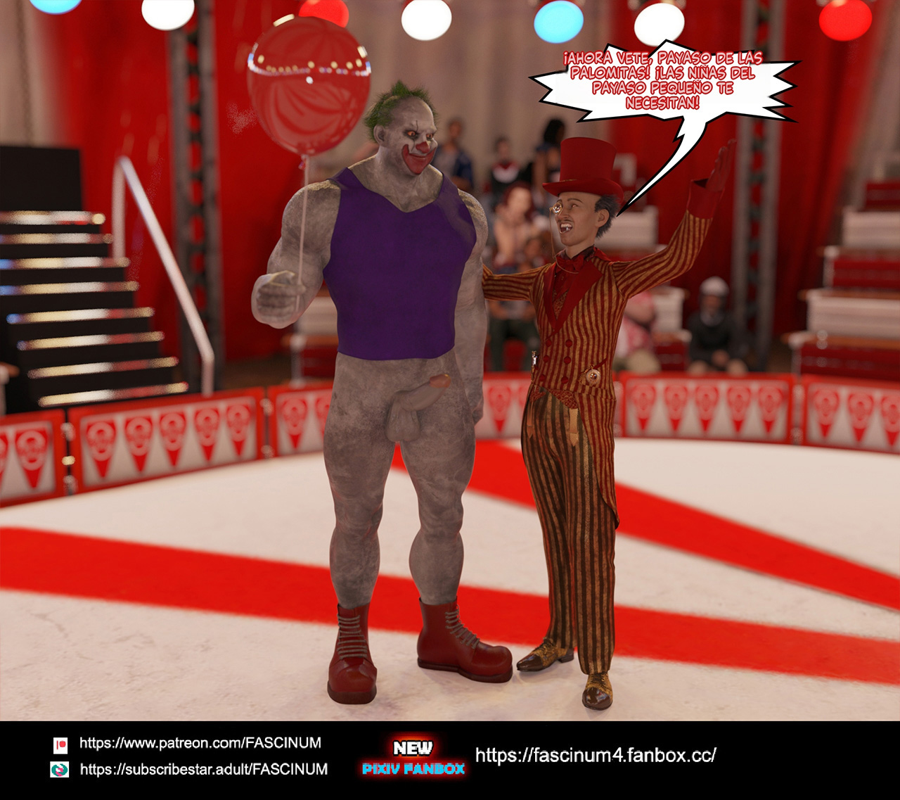 [Fascinum] The Big CARNIVAL CIRCUS parte 1 (Comic Porn)