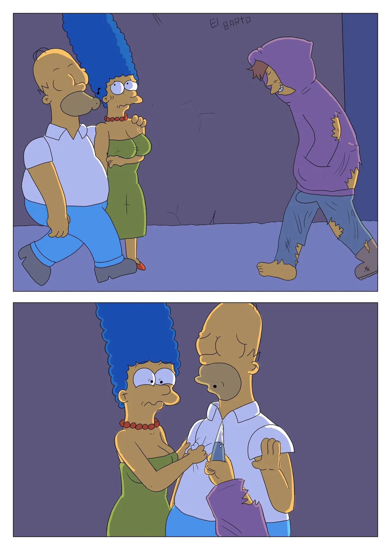 [Marecattus] Marge Police (The Simpsons)