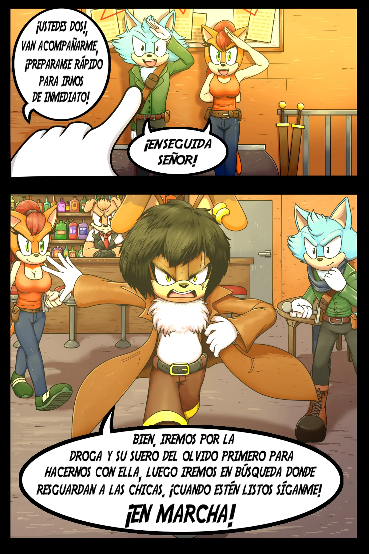 [DEXstar] Alley of Sex 2 Part 1 (Sonic the Hedgehog)
