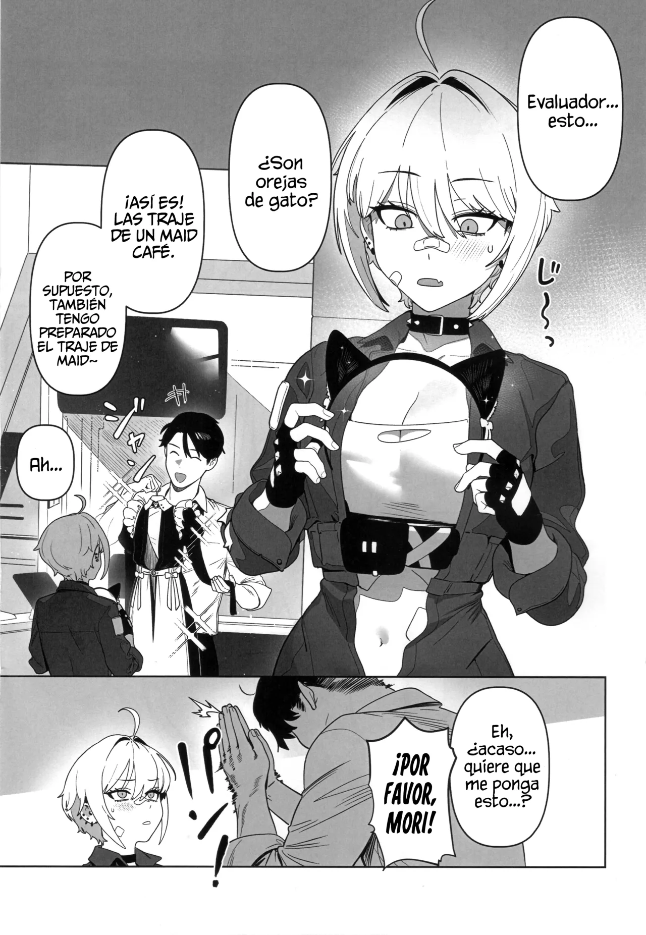 (C107) [Oasis (TABBTO)] Onegai Mori! (Goddess of Victory Nikke)