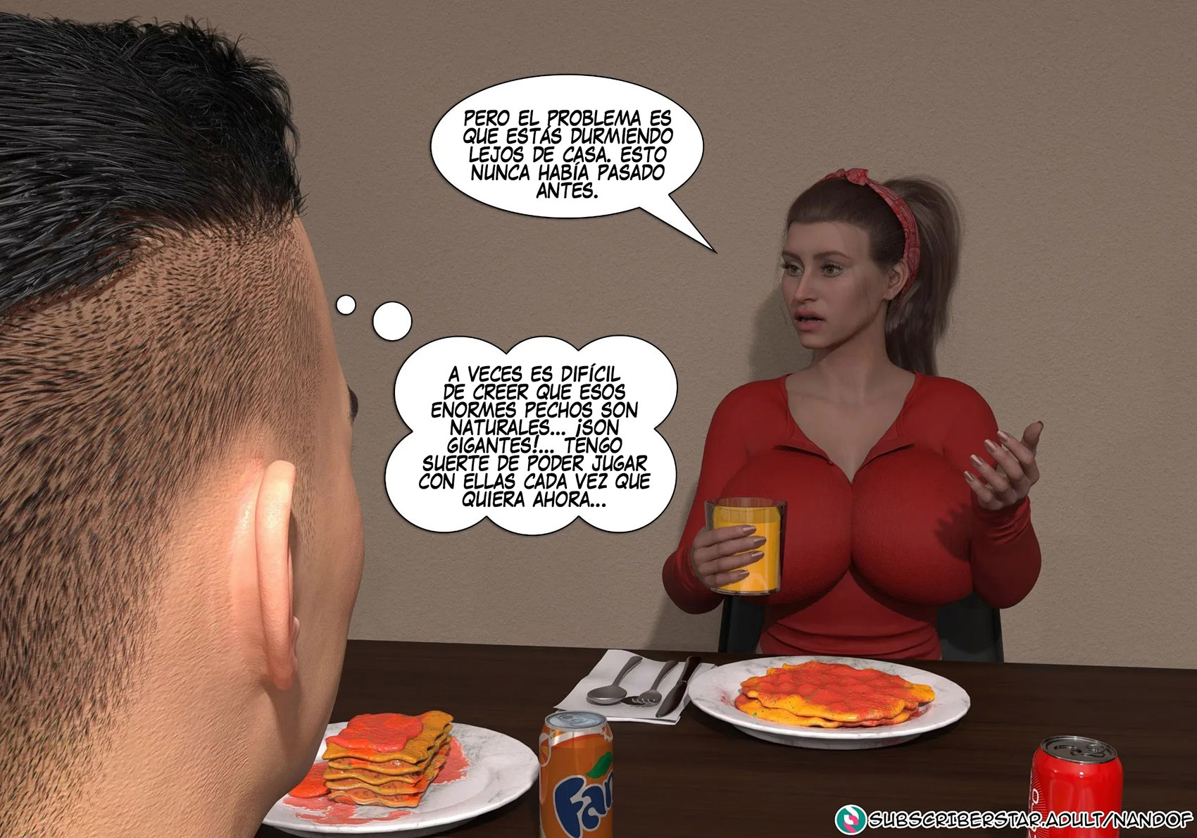 [NandoF] My Mom is my PornStar 9 (Comic Porn)