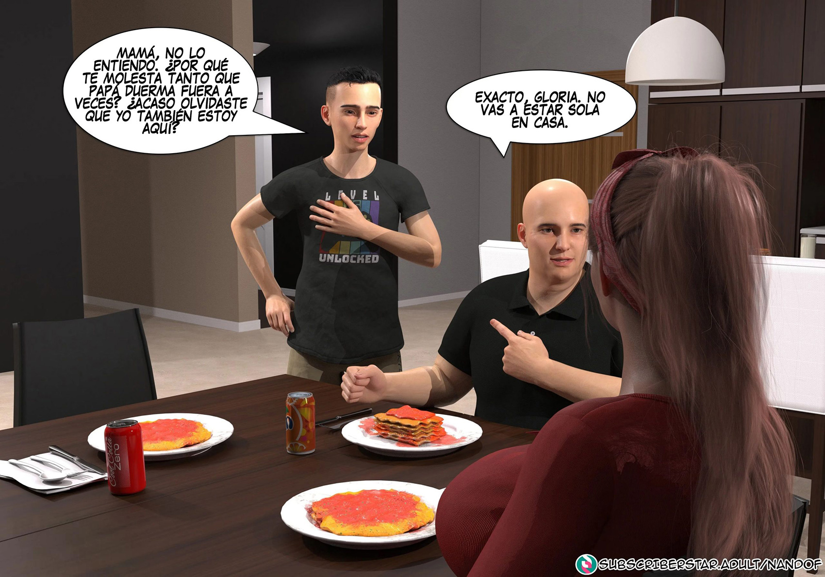 [NandoF] My Mom is my PornStar 9 (Comic Porn)
