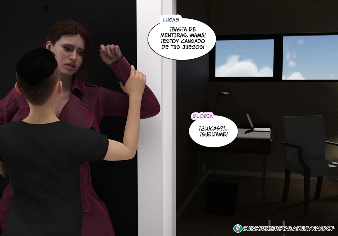 [NandoF] My Mom is my PornStar 9 (Comic Porn)