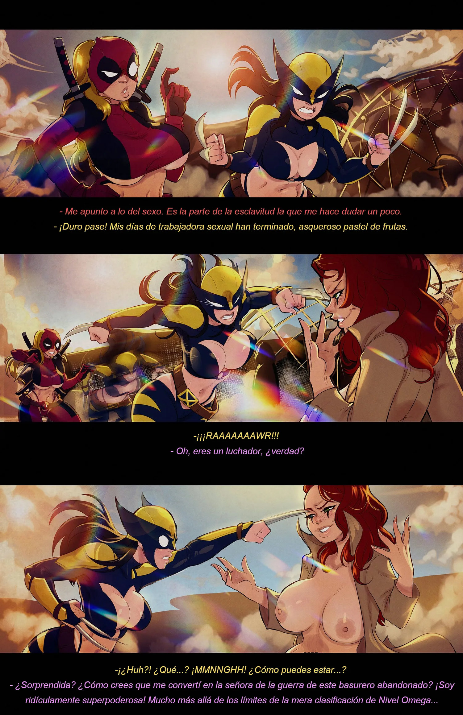 [Tracy Scops(LlamaBoy)] Lady DEADPOOL and WOLWERINE Lady (X-Men)