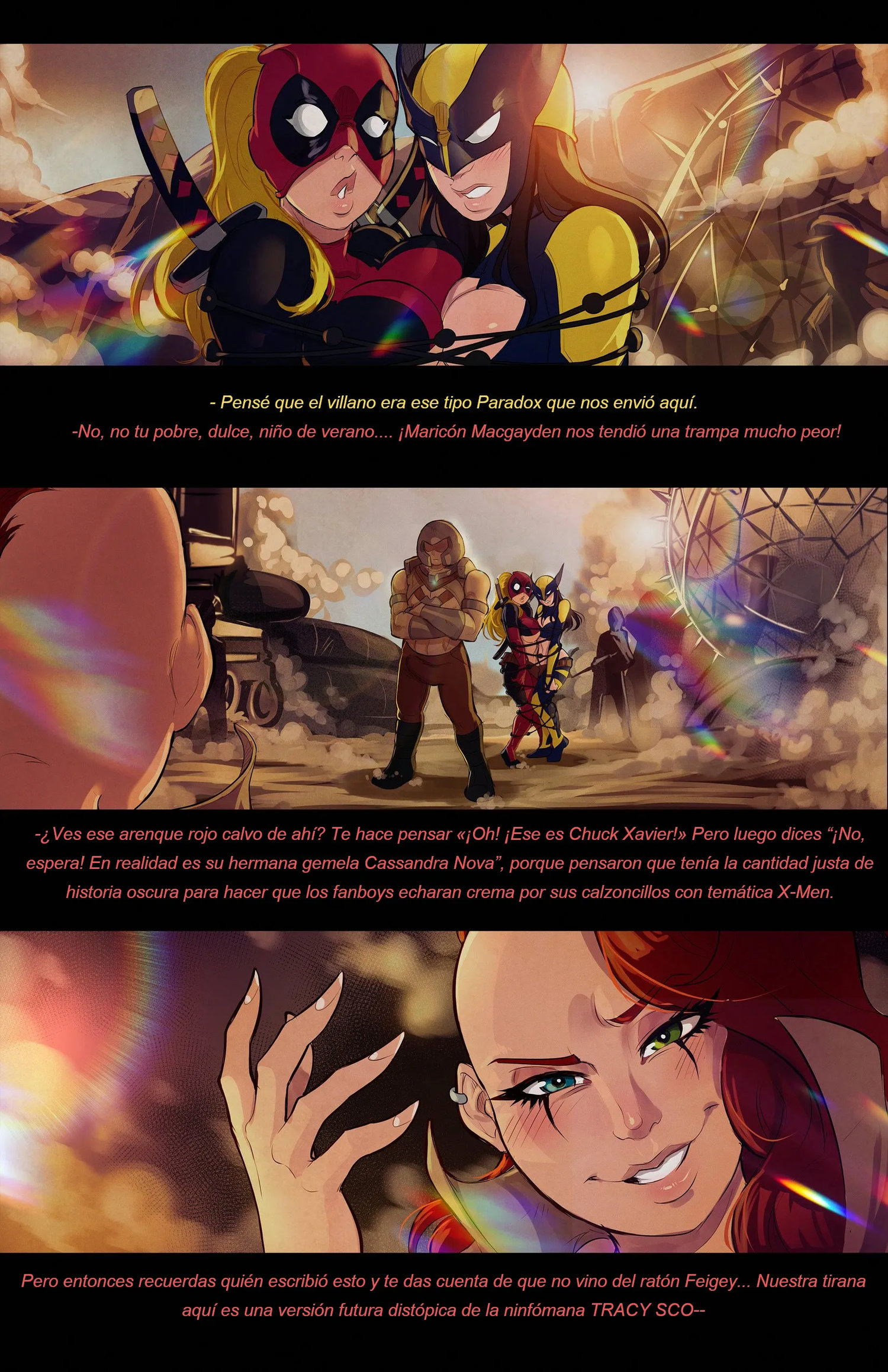 [Tracy Scops(LlamaBoy)] Lady DEADPOOL and WOLWERINE Lady (X-Men)