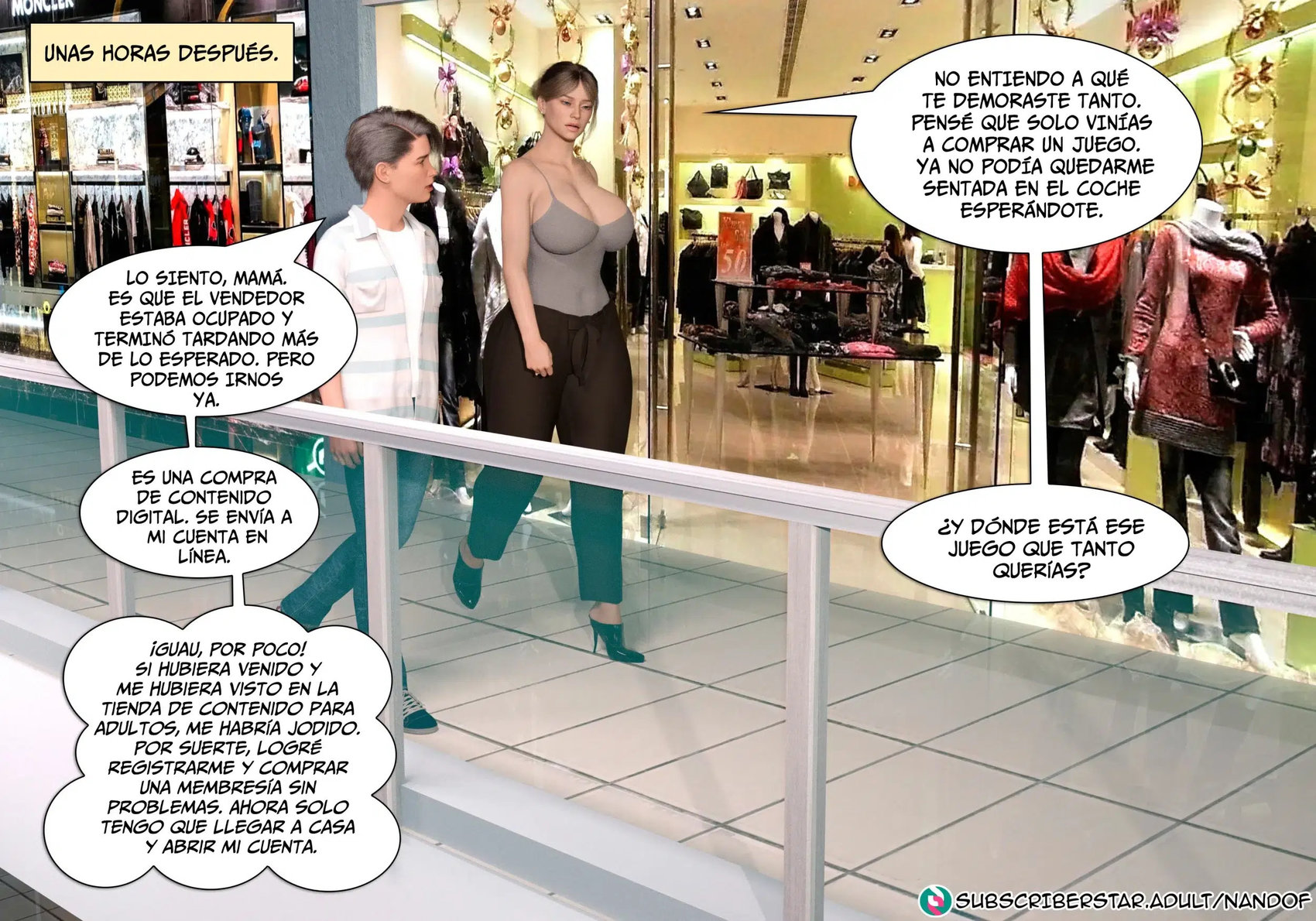 [NandoF] SECRET DESIRES parte 2 (Comic Porn)