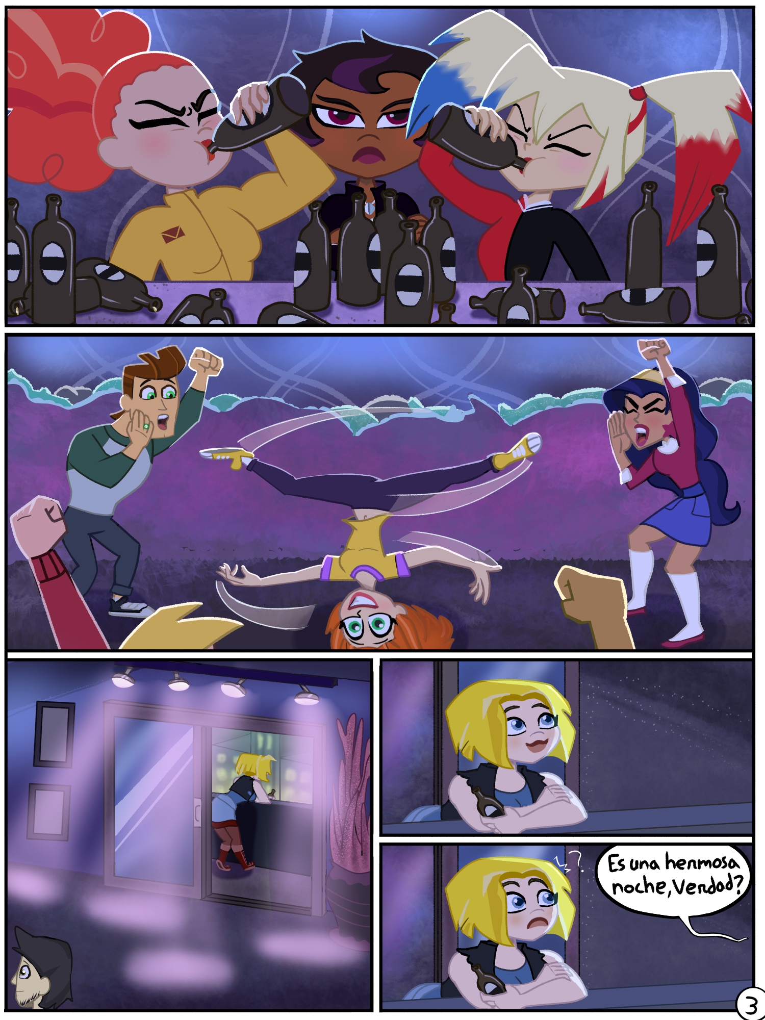 [The Calm Shock] Noche de Graducación (DC Super Hero Girls)
