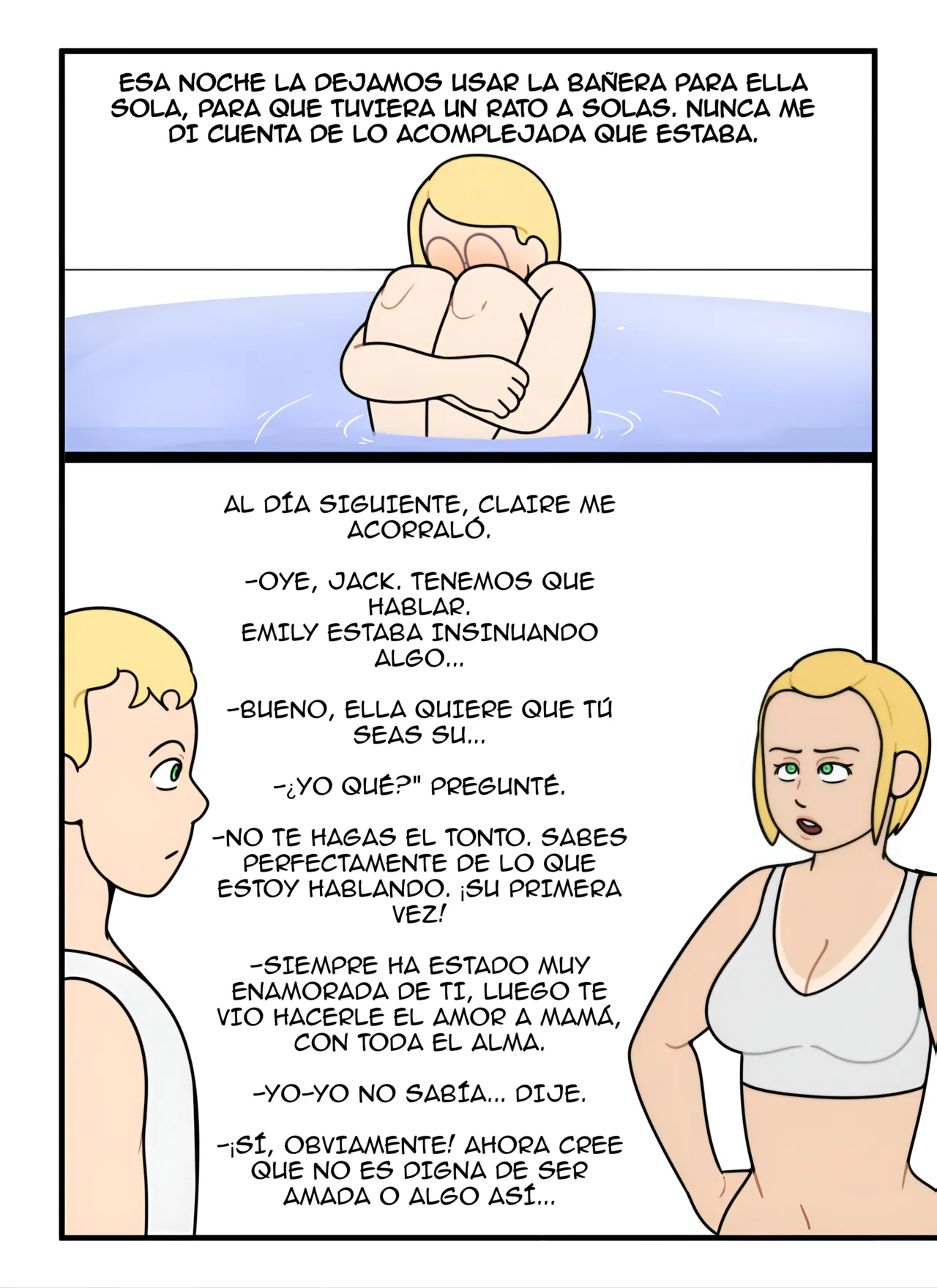 [Dead end] ¡Hay que bañarnos juntos, otra vez!