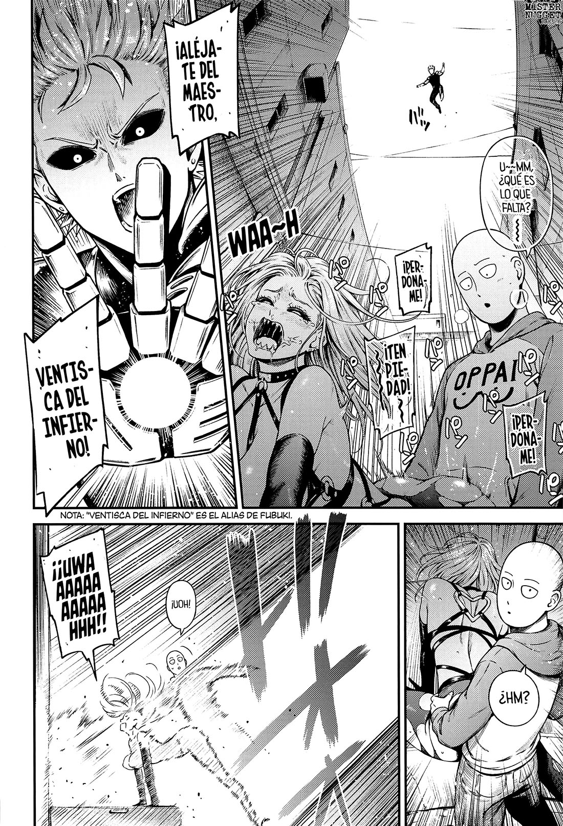 [Nyoro Nyorozou] ONE HURRICANE parte 8 (one punch man)