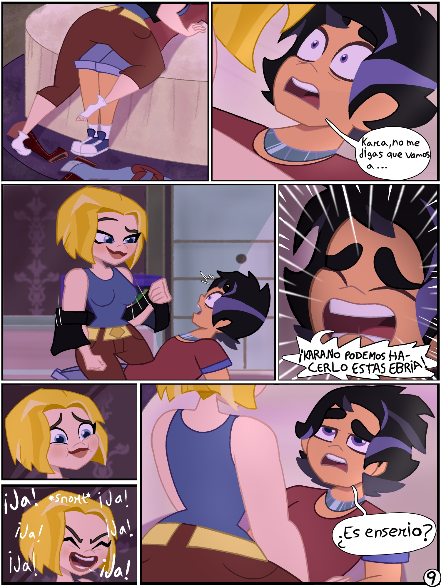 [The Calm Shock] Noche de Graducación (DC Super Hero Girls)