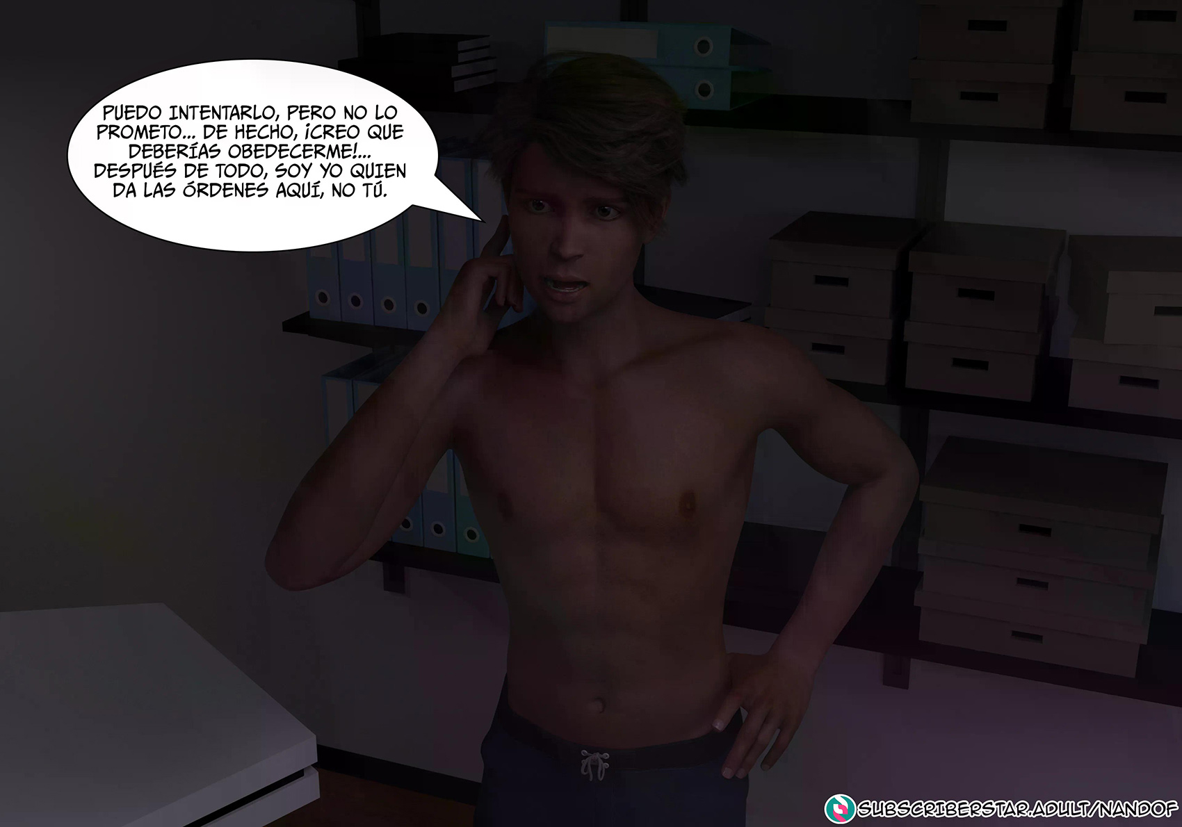 [NandoF] MOMS HELP parte 4 (Comic Porn)