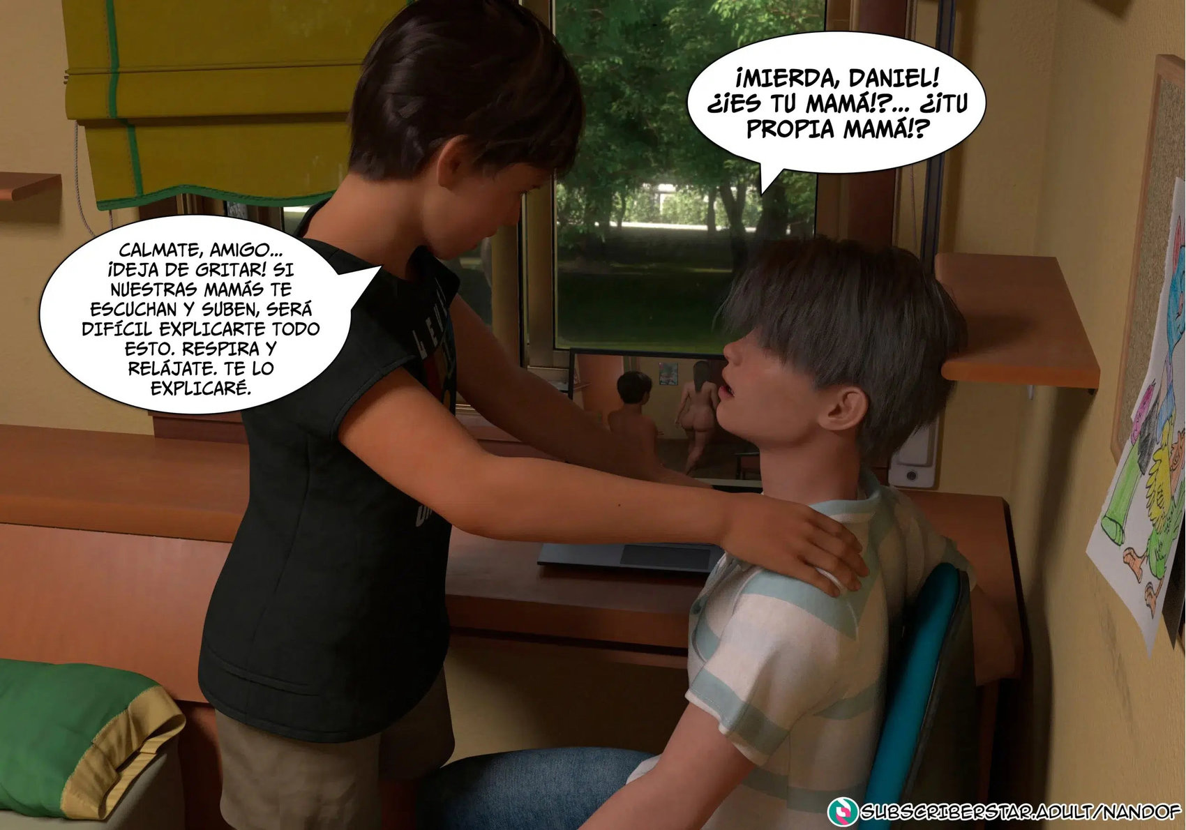 [NandoF] SECRET DESIRES parte 2 (Comic Porn)