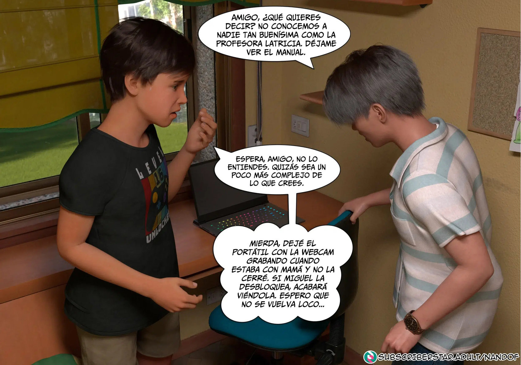 [NandoF] SECRET DESIRES parte 2 (Comic Porn)