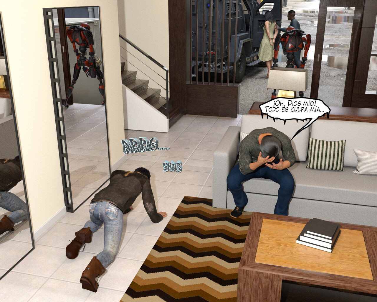 [Fascinum] MOMMYS Bimbofication Trouble (Comic Porn)