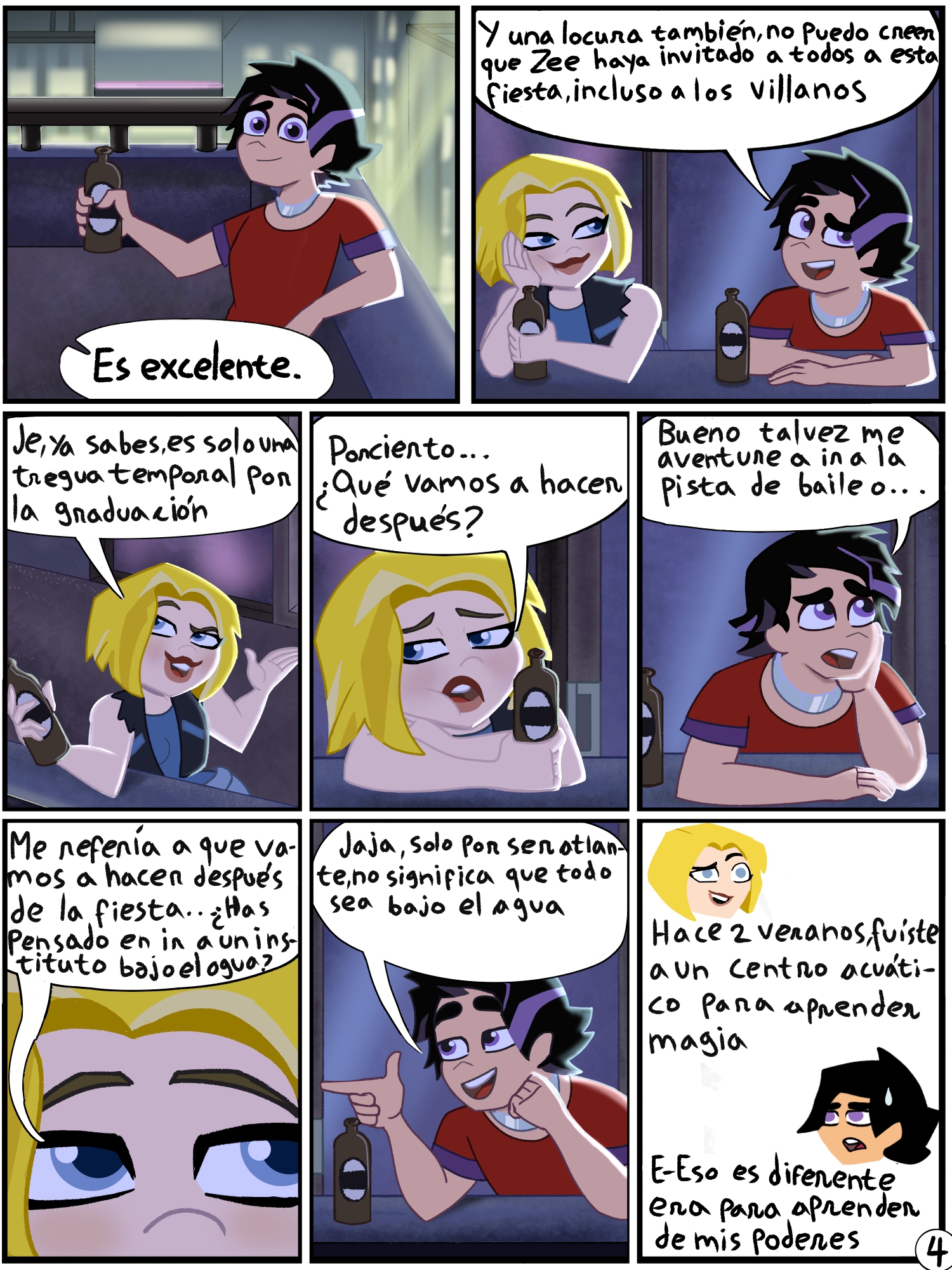 [The Calm Shock] Noche de Graducación (DC Super Hero Girls)