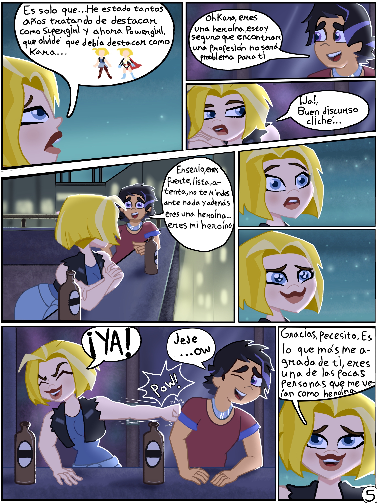 [The Calm Shock] Noche de Graducación (DC Super Hero Girls)