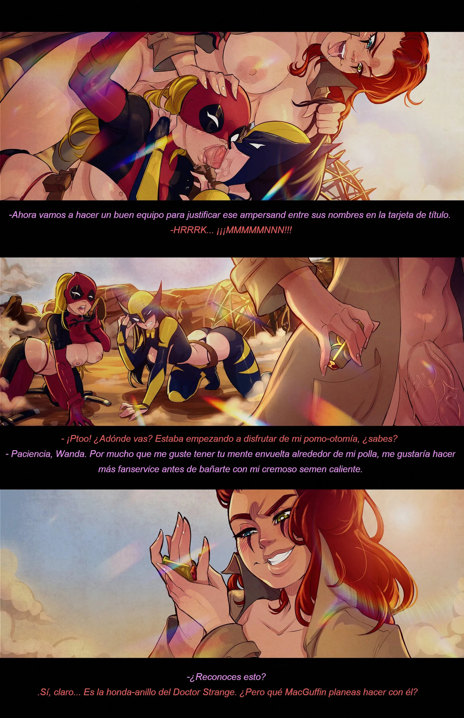 [Tracy Scops(LlamaBoy)] Lady DEADPOOL and WOLWERINE Lady (X-Men)
