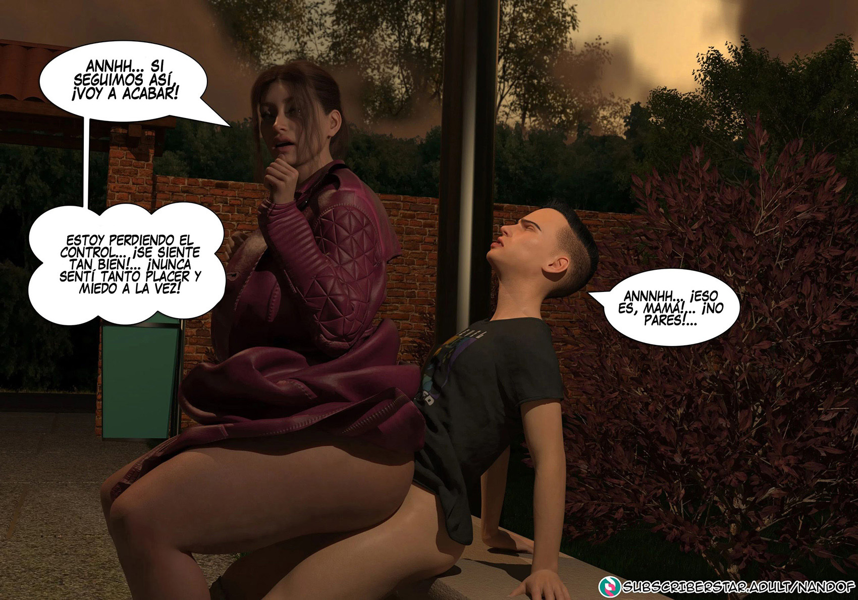 [NandoF] My Mom is my PornStar 9 (Comic Porn)