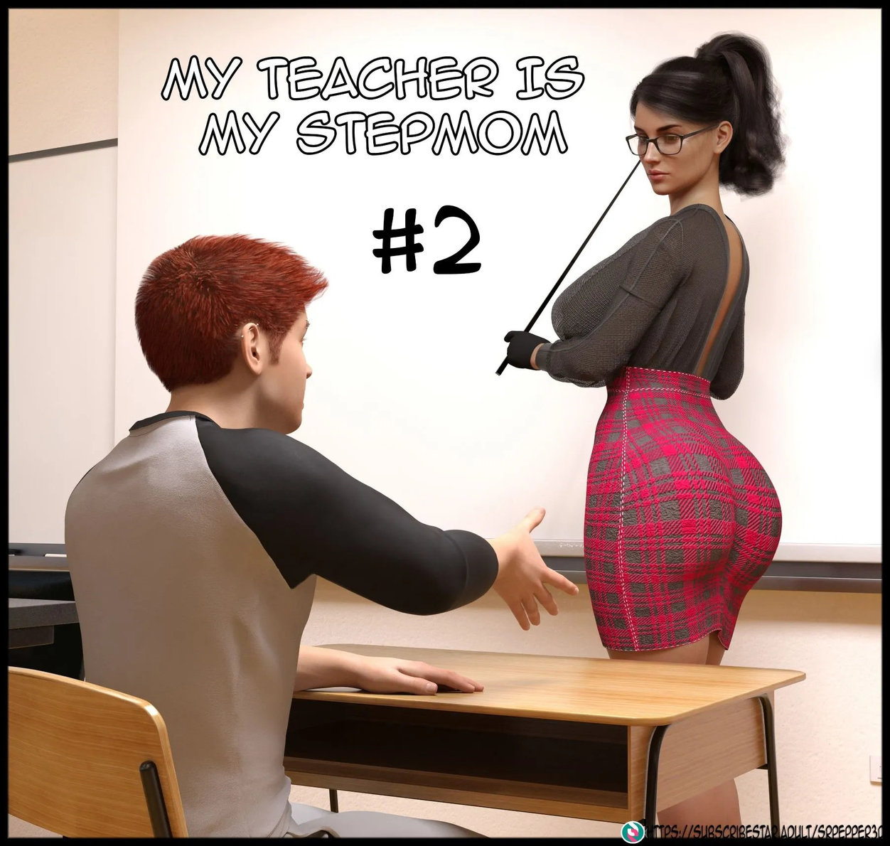 [Sr.Pepper] My TEACHER is my STEPMOM parte 2 (Comic Porn)