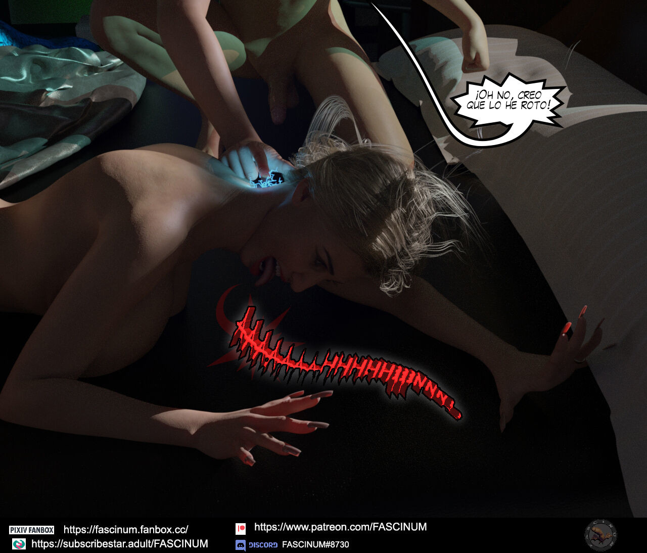 [Fascinum] MOMMYS Bimbofication Trouble (Comic Porn)