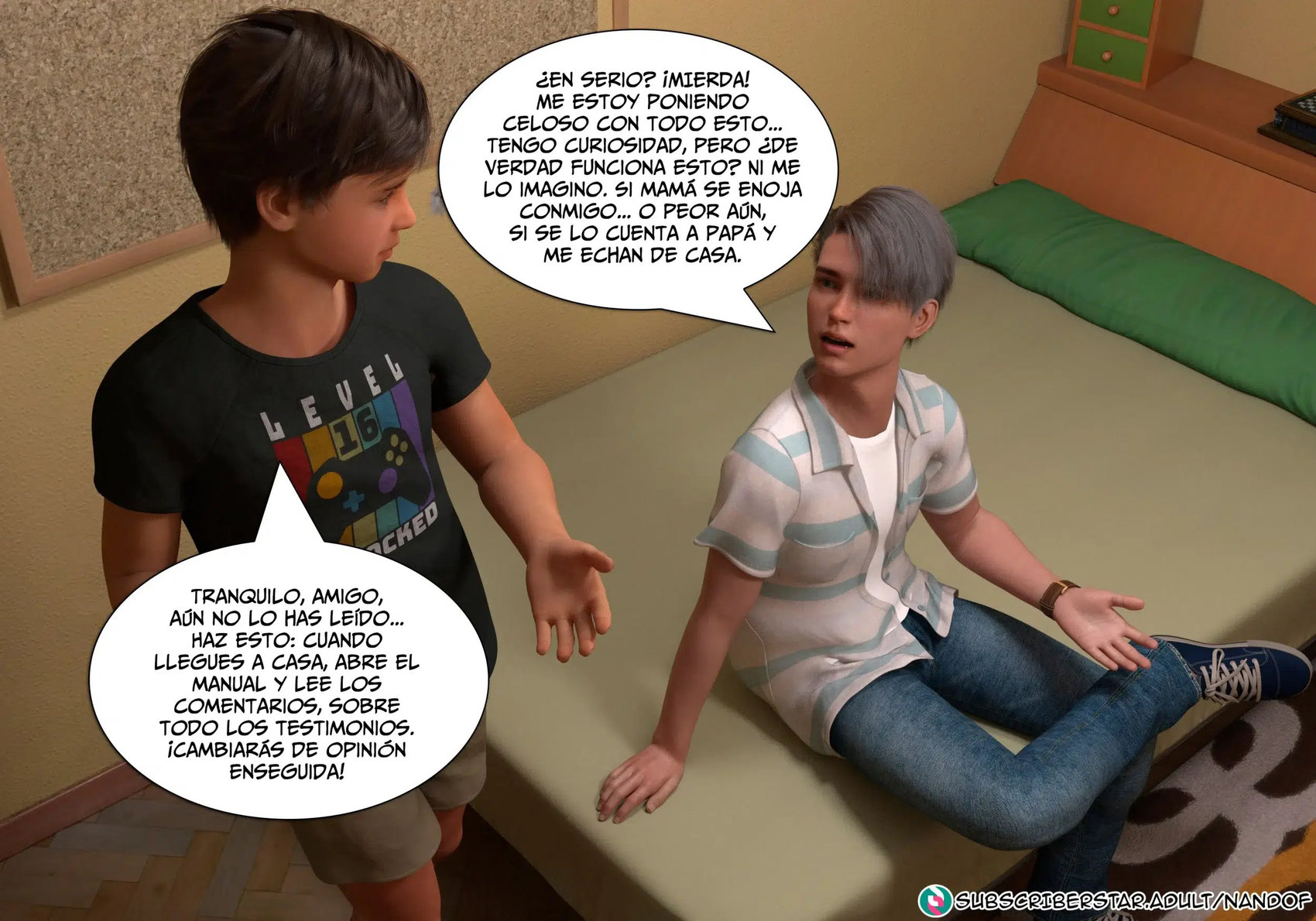 [NandoF] SECRET DESIRES parte 2 (Comic Porn)