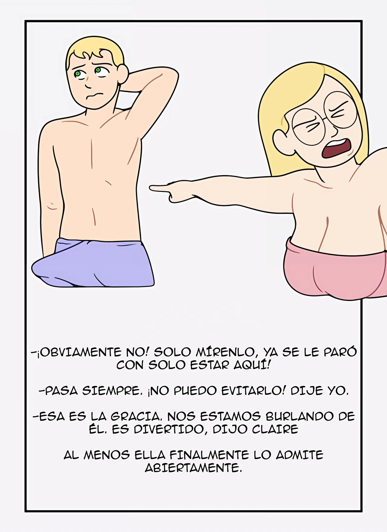 [Dead end] ¡Hay que bañarnos juntos, otra vez!
