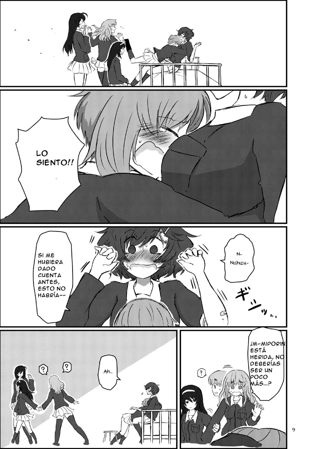(Panzer Vor! 15) [Ooarai Nourakudou (Noumen)] Bouhatei wa Takaku Moroi (Girls und Panzer)
