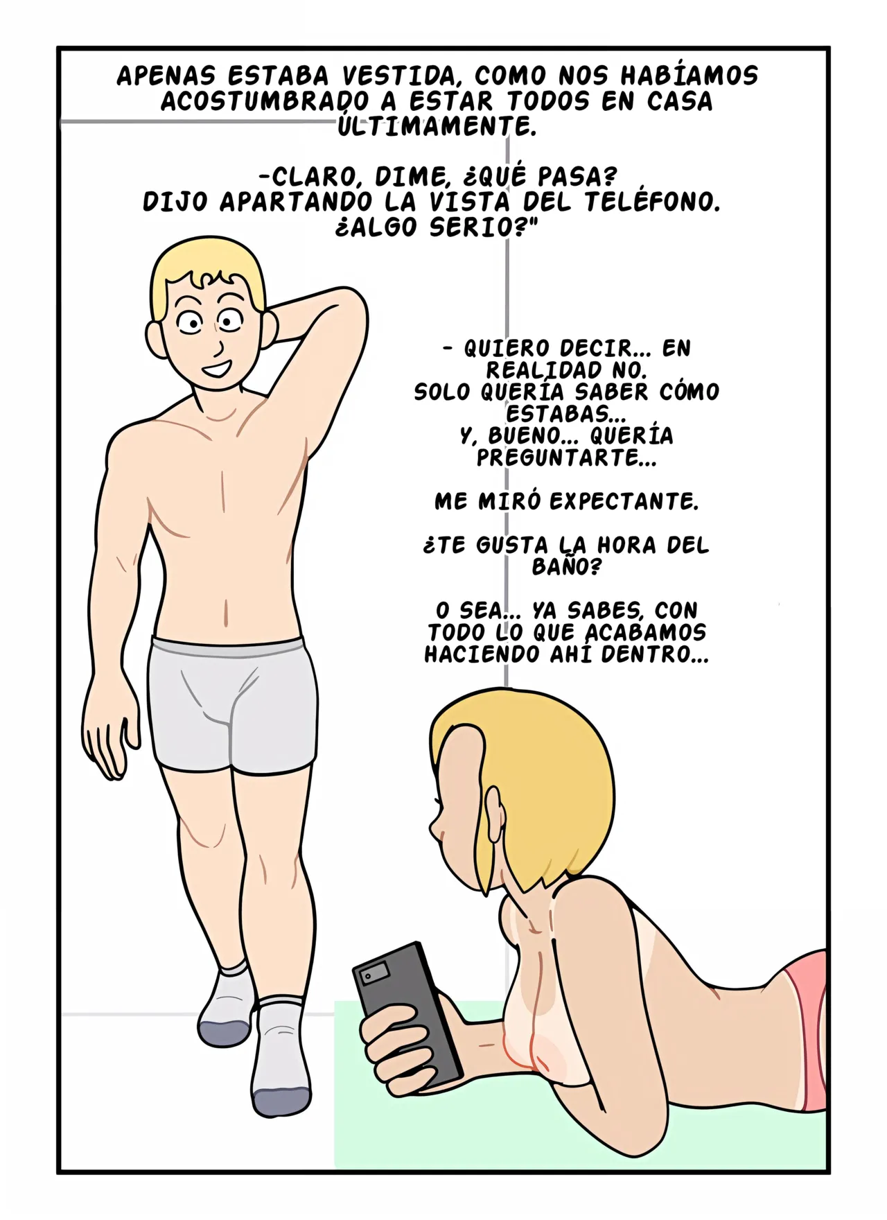 [Dead end] Es hora del baño, otra vez