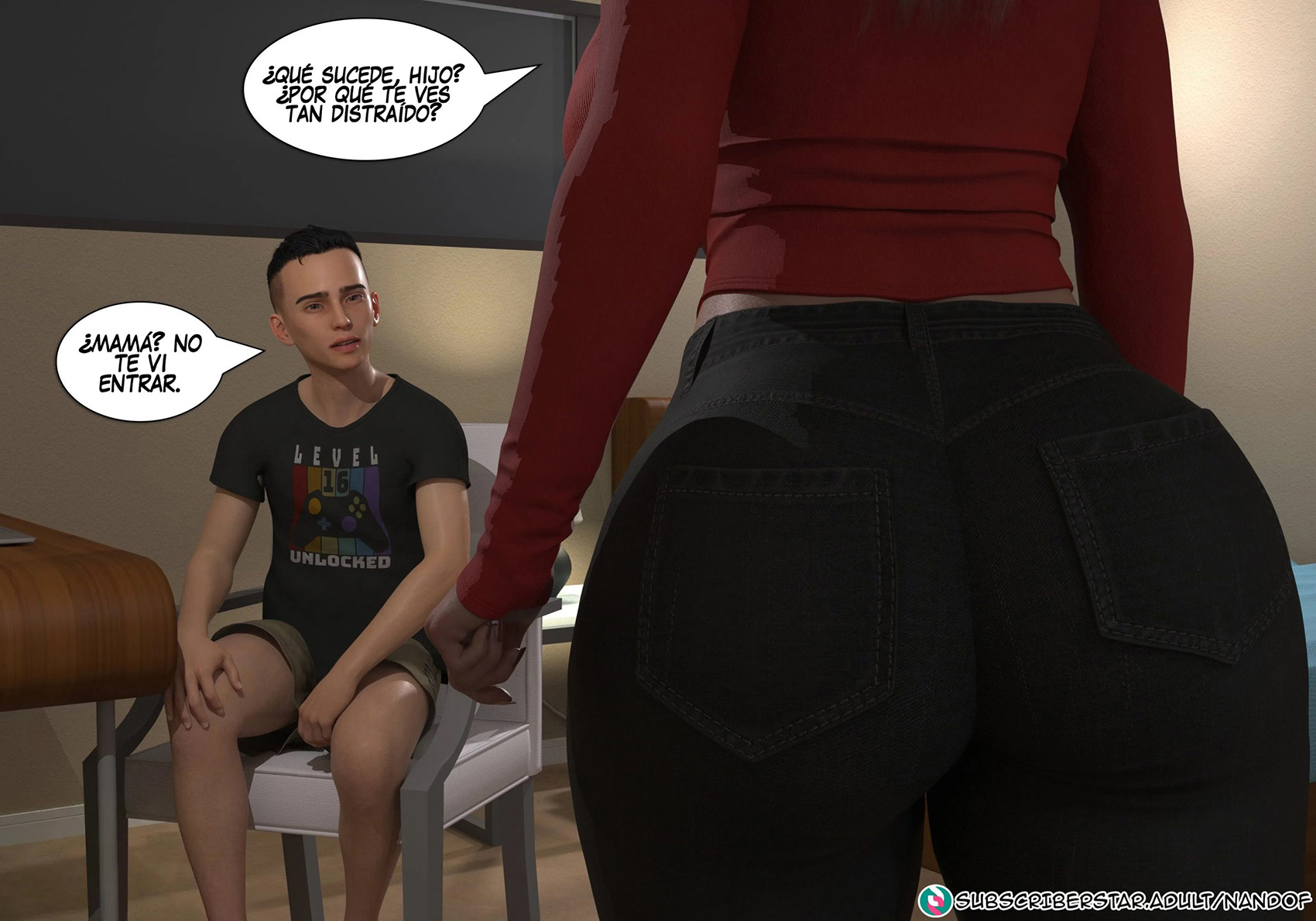 [NandoF] My Mom is my PornStar 9 (Comic Porn)