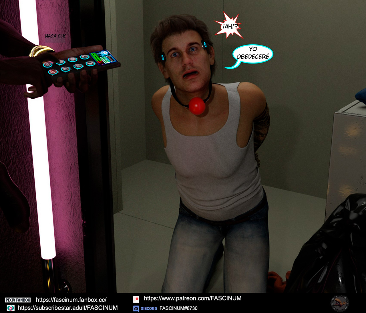 [Fascinum] MOMMYS Bimbofication Trouble (Comic Porn)