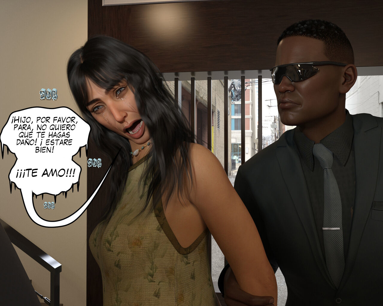 [Fascinum] MOMMYS Bimbofication Trouble (Comic Porn)