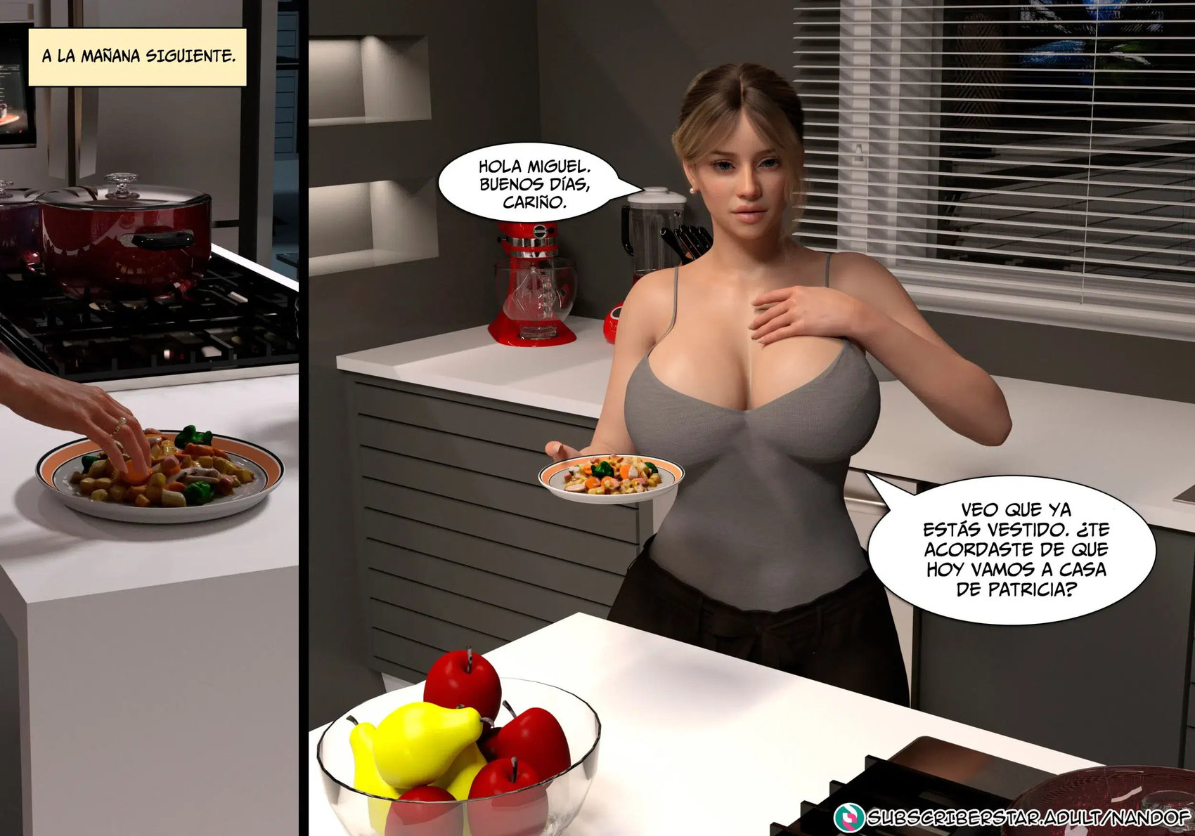 [NandoF] SECRET DESIRES parte 2 (Comic Porn)