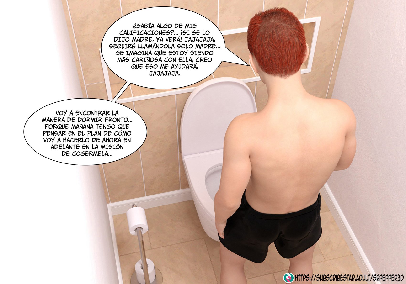[Sr.Pepper] My TEACHER is my STEPMOM parte 2 (Comic Porn)