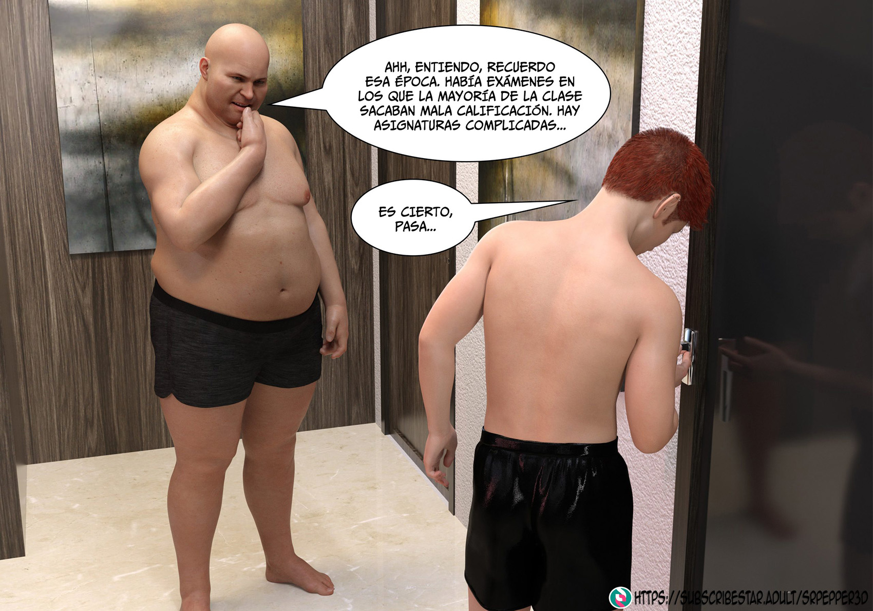 [Sr.Pepper] My TEACHER is my STEPMOM parte 2 (Comic Porn)