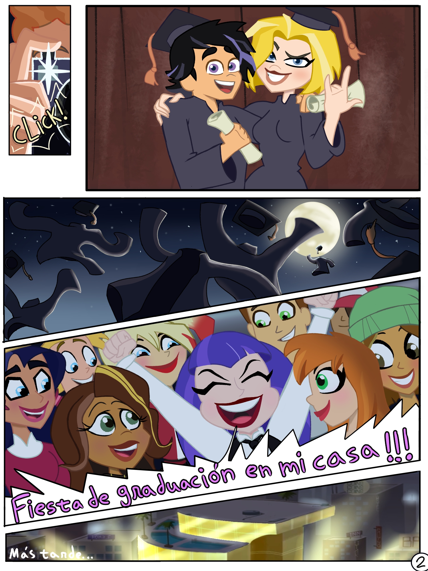 [The Calm Shock] Noche de Graducación (DC Super Hero Girls)