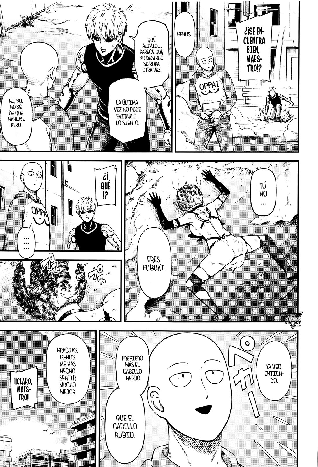 [Nyoro Nyorozou] ONE HURRICANE parte 8 (one punch man)