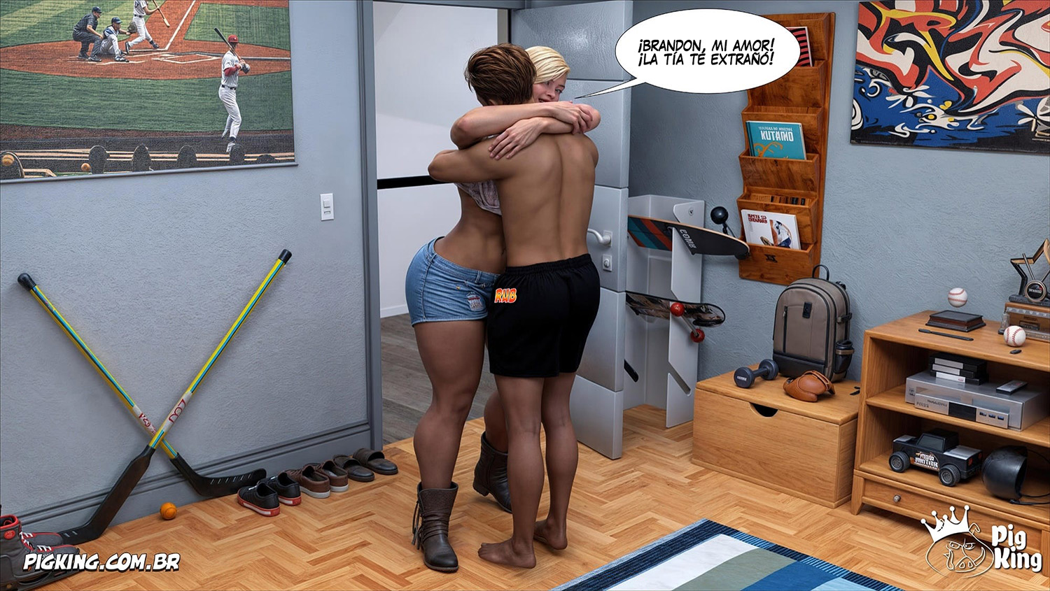 [CrazyDad3D] CAROLINE parte 13 (Comic Porn)