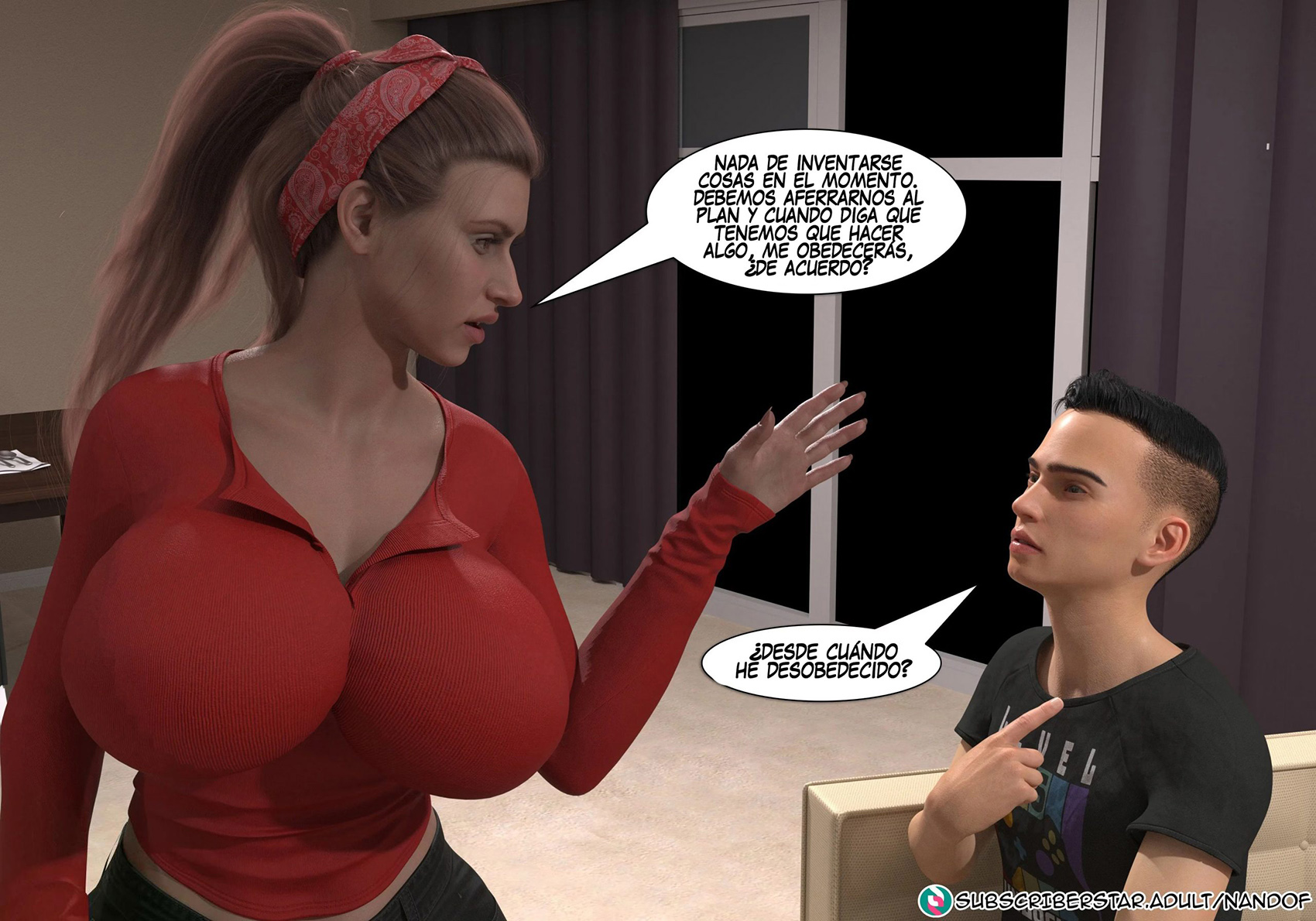 [NandoF] My Mom is my PornStar 9 (Comic Porn)