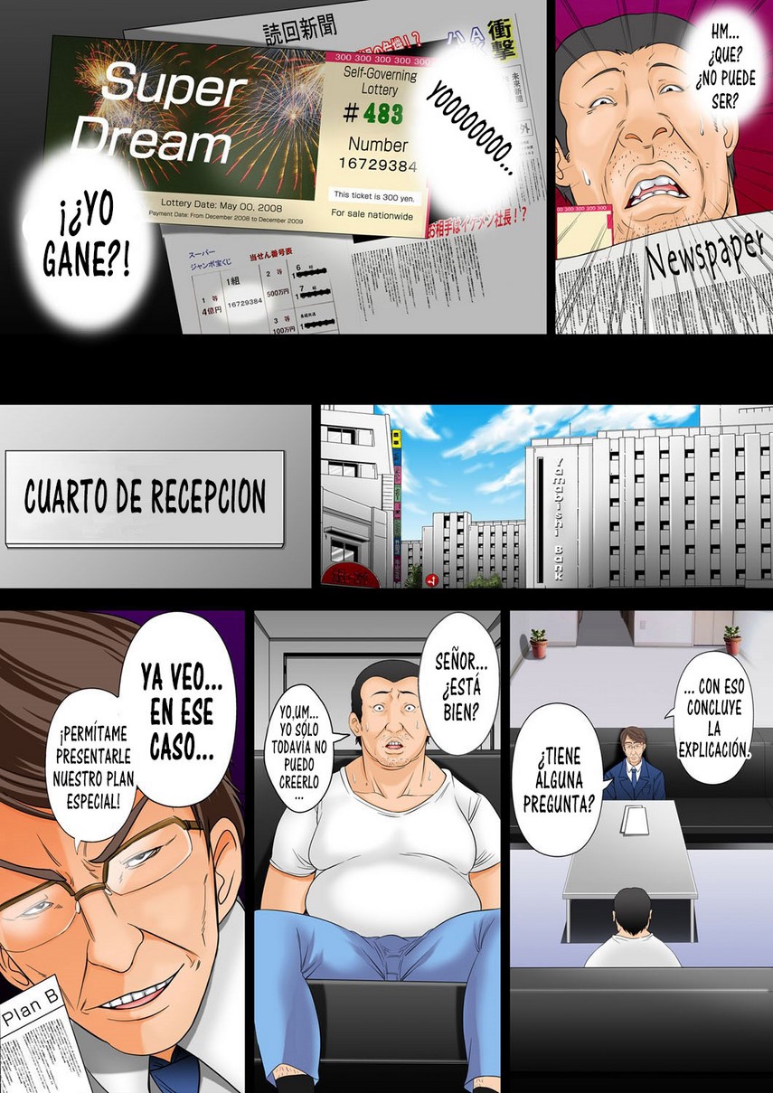 [Akiha At] Gane un billon de yenes asi que compre una ciudadania para impregnar (Comic Porn)
