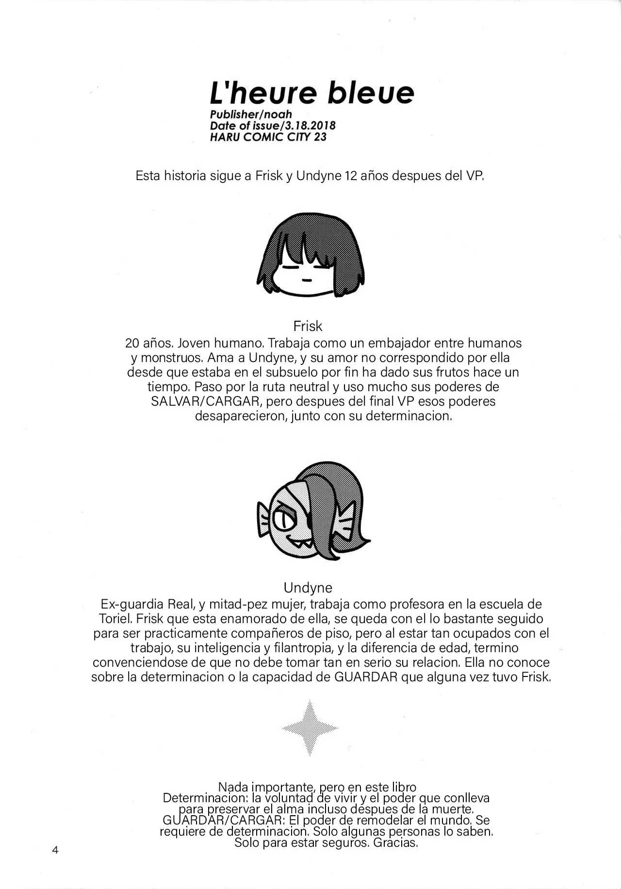 [Pipiya (Noix)] L’heure Bleue (Undertale)