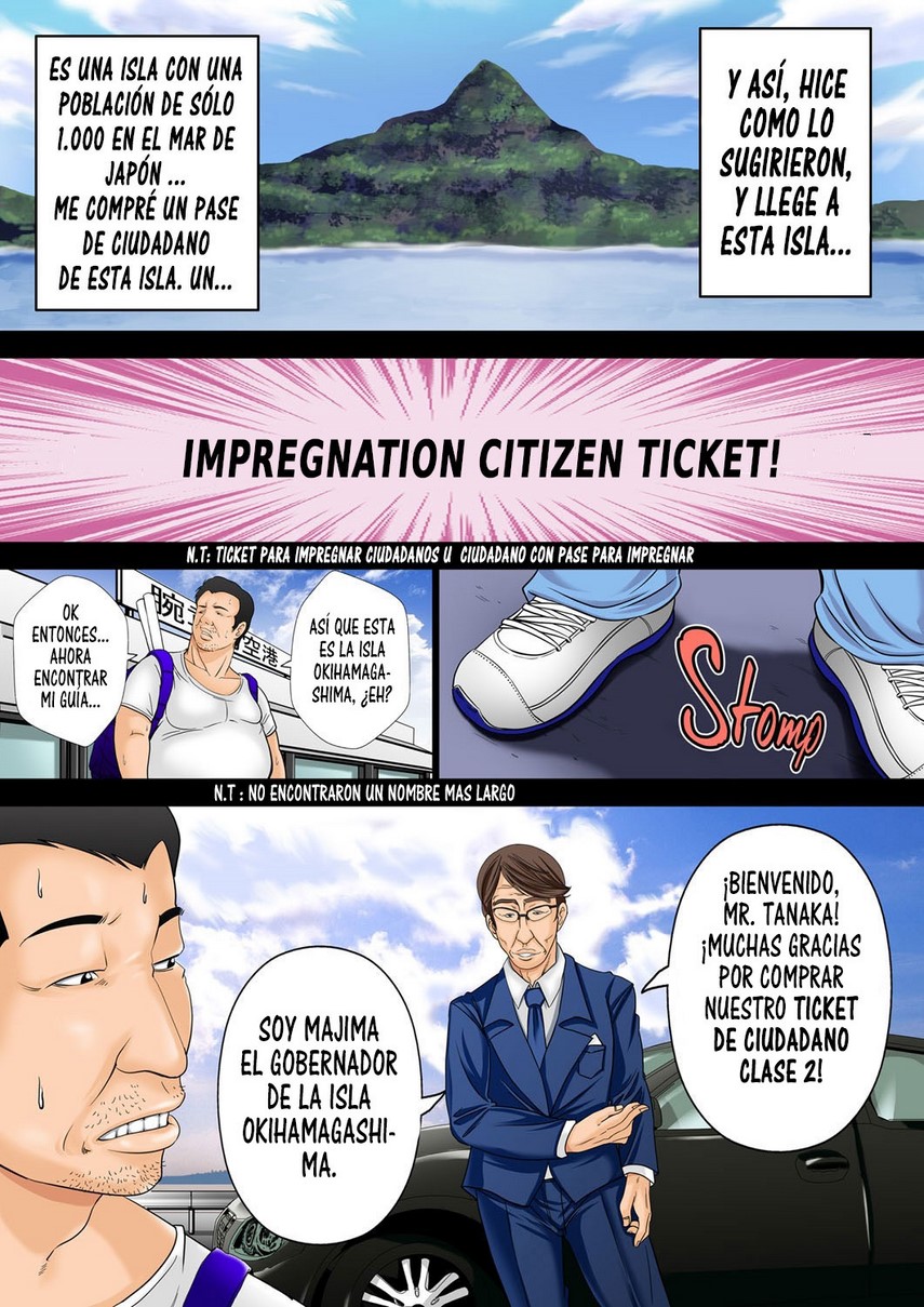 [Akiha At] Gane un billon de yenes asi que compre una ciudadania para impregnar (Comic Porn)